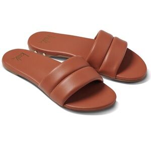 Beek Sugarbird Leather Slide Sandal, SIZE 9 US